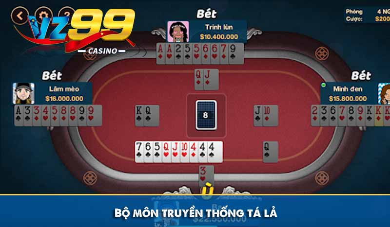 Game Bài Phỏm Trực Tuyến - Tựa Game Trí Tuệ Hấp Dẫn Tại VZ99 7 Bộ môn truyền thống tá lả